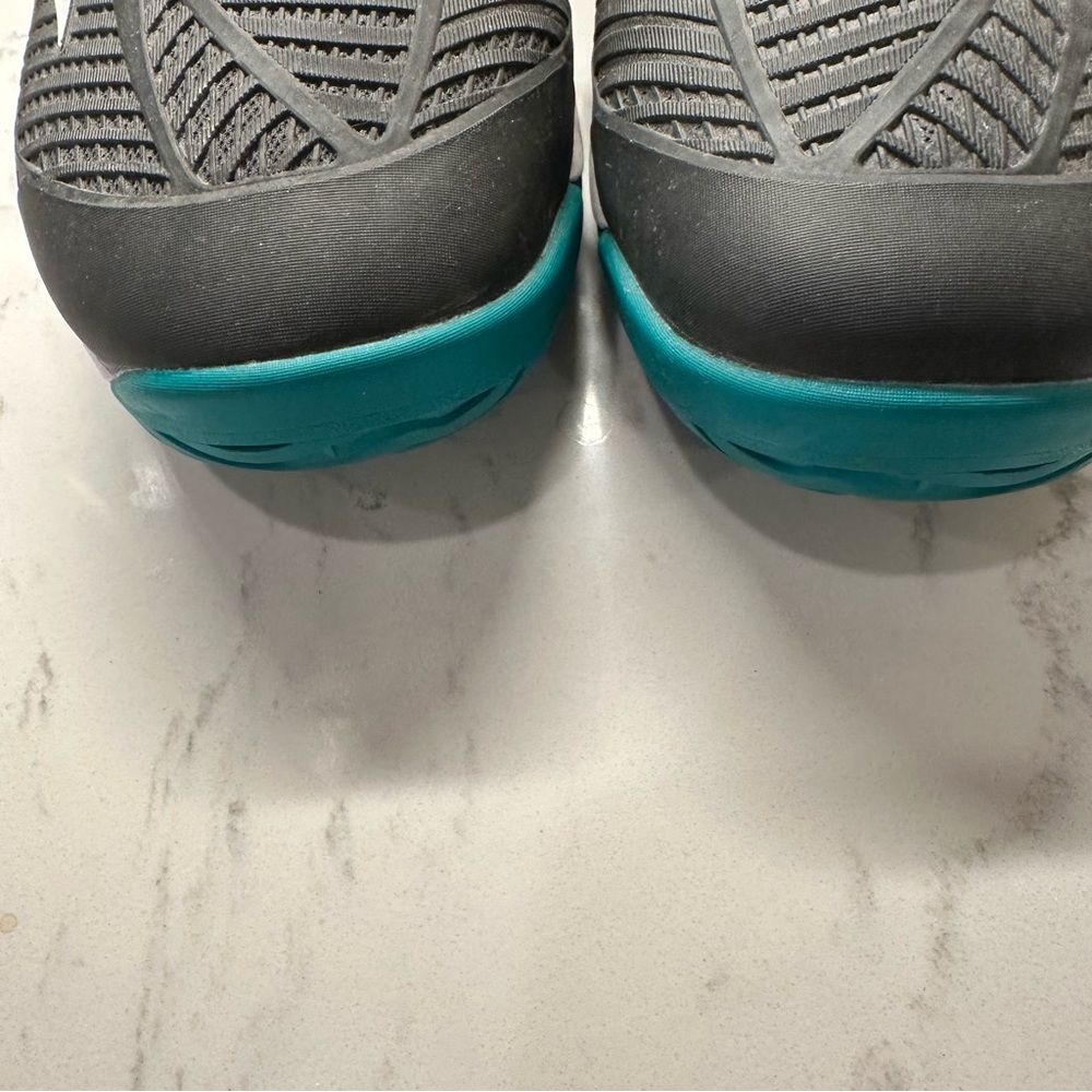 MIZUNO WAVE EXCEEDED Tour 3 size 11.5 black/teal tennis shoe - Picture 9 of 9